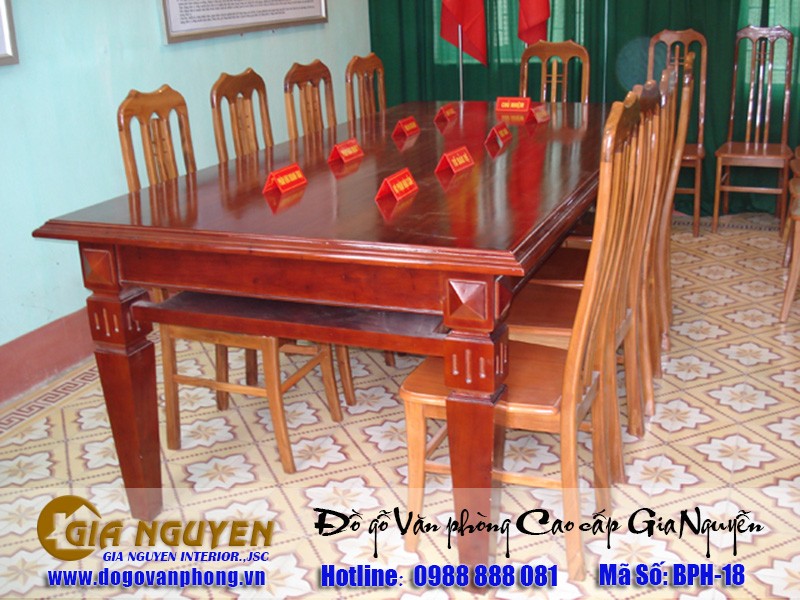 Báo giá bàn ghế phòng họp gỗ tự nhiên Báo Giá Bàn Ghế Phòng Họp Gỗ Tự Nhiên